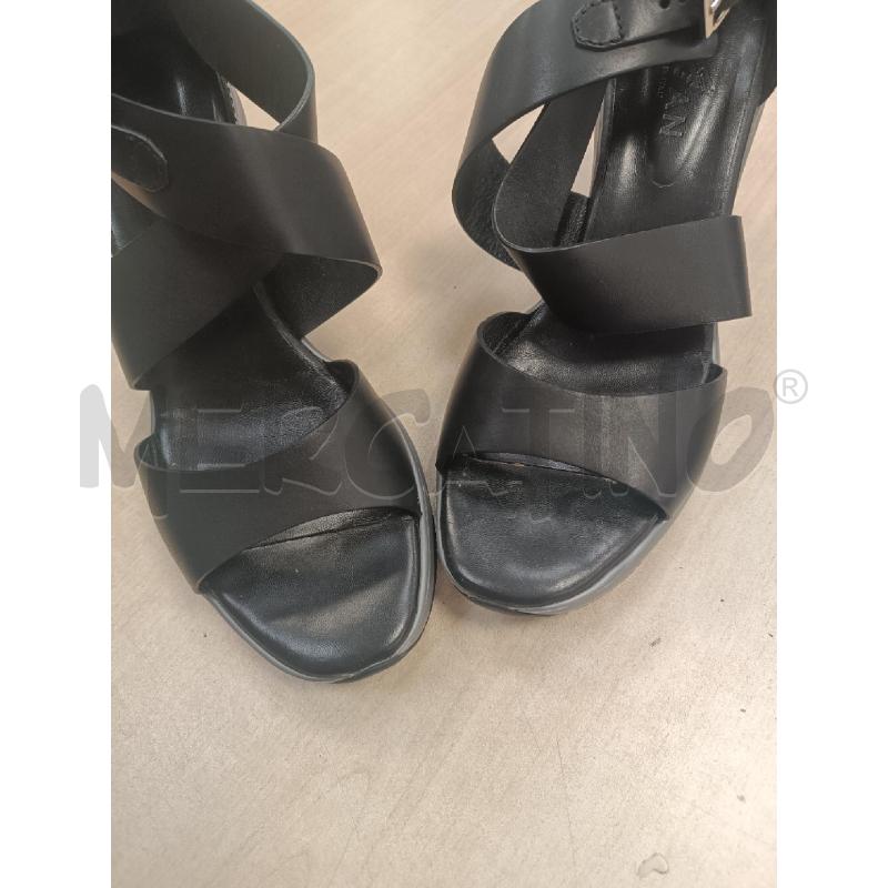 SANDALI DONNA HOGAN GRIGIO NERO  | Mercatino dell'Usato Torino tenivelli 5