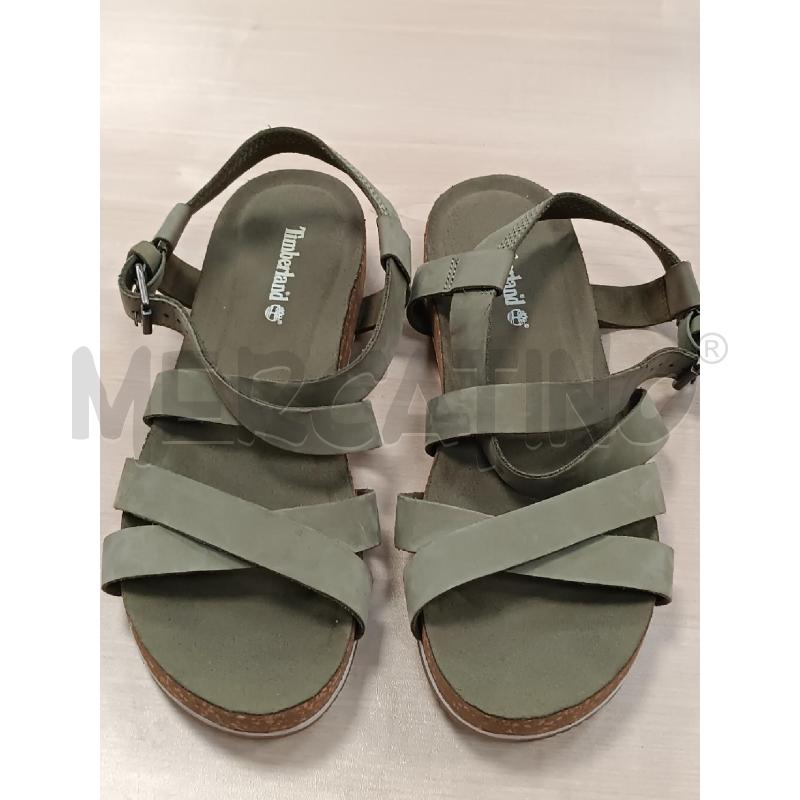 SANDALI DONNA TIMBERLAND VERDE  | Mercatino dell'Usato Torino tenivelli 1