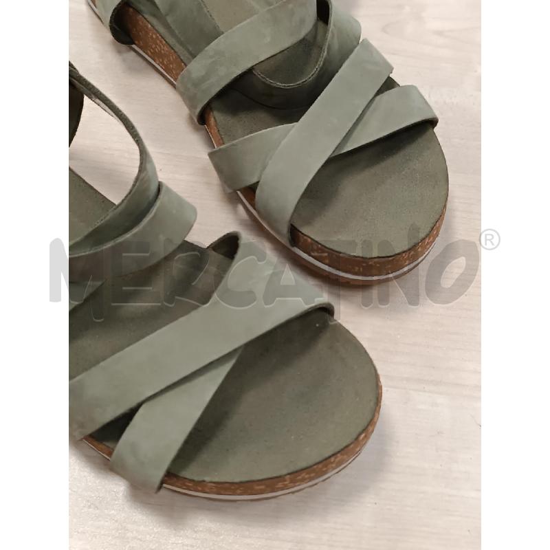 SANDALI DONNA TIMBERLAND VERDE  | Mercatino dell'Usato Torino tenivelli 2
