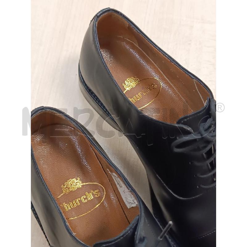 SCARPE DONNA CHURCH'S NERE INTERNO MARRONE  | Mercatino dell'Usato Torino tenivelli 2