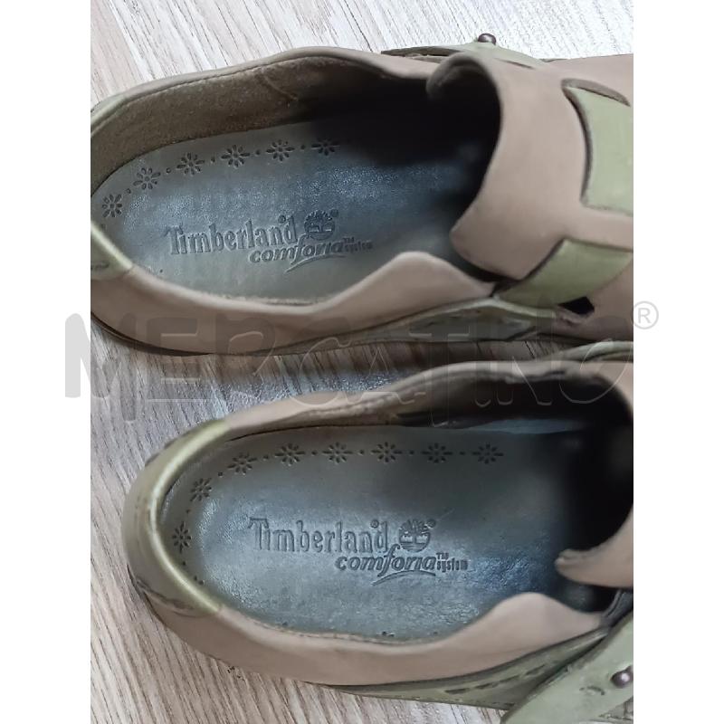 SCARPE DONNA TIMBERLAND MARRONE SCAMOSCIATE CHIUSURA VERDE | Mercatino dell'Usato Torino tenivelli 3