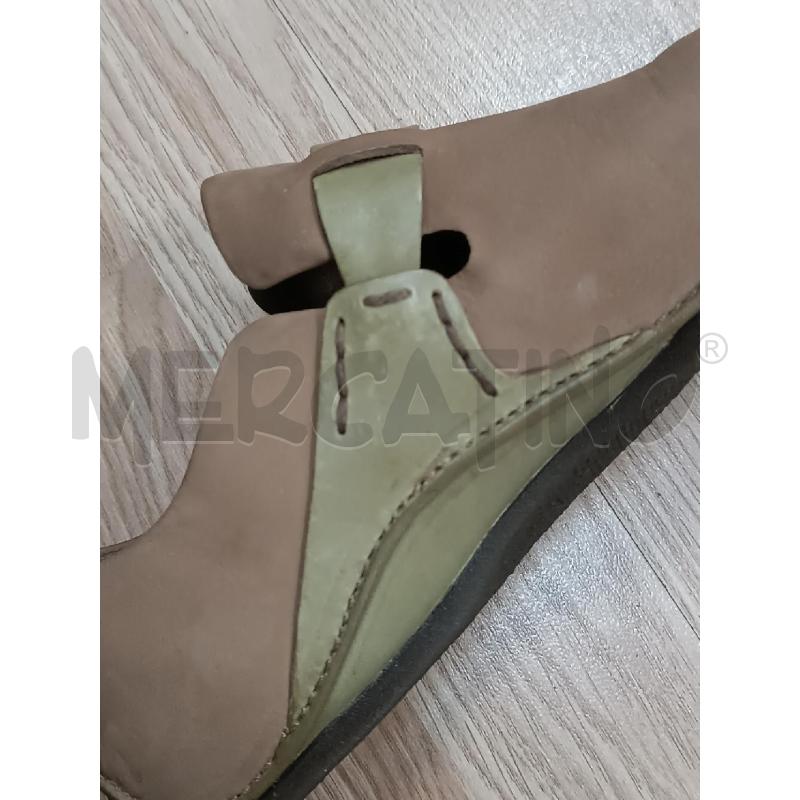 SCARPE DONNA TIMBERLAND MARRONE SCAMOSCIATE CHIUSURA VERDE | Mercatino dell'Usato Torino tenivelli 4