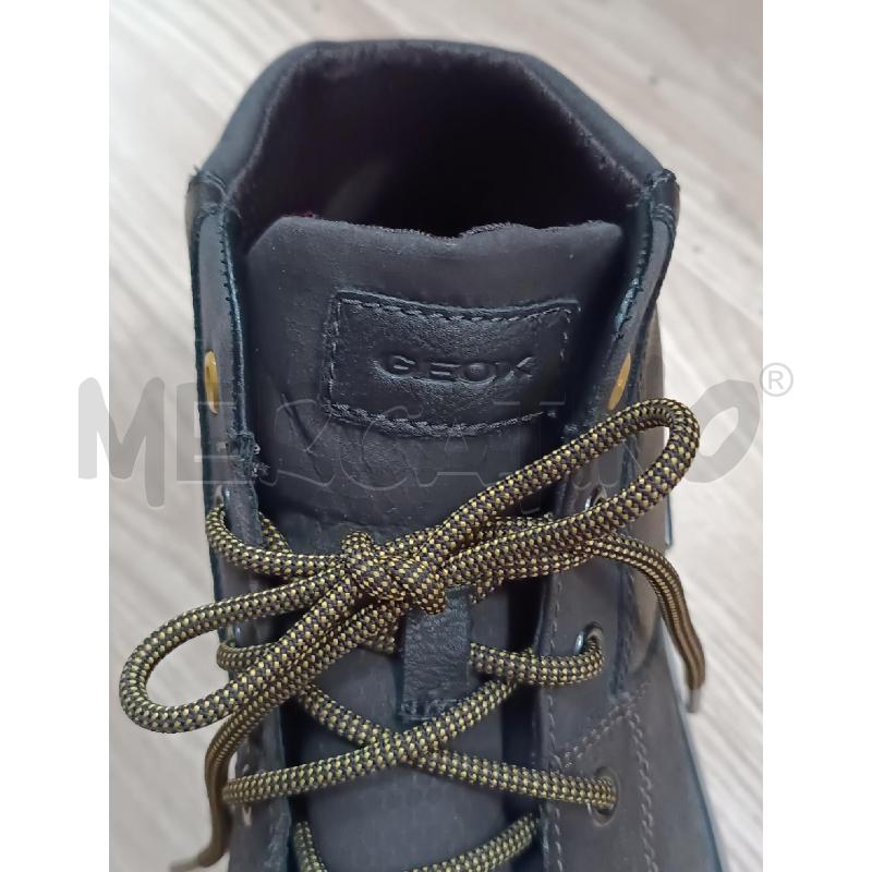 SCARPE UOMO GEOX MARRONE LACCI ARANCIONE AMPHIBIOX | Mercatino dell'Usato Torino tenivelli 3