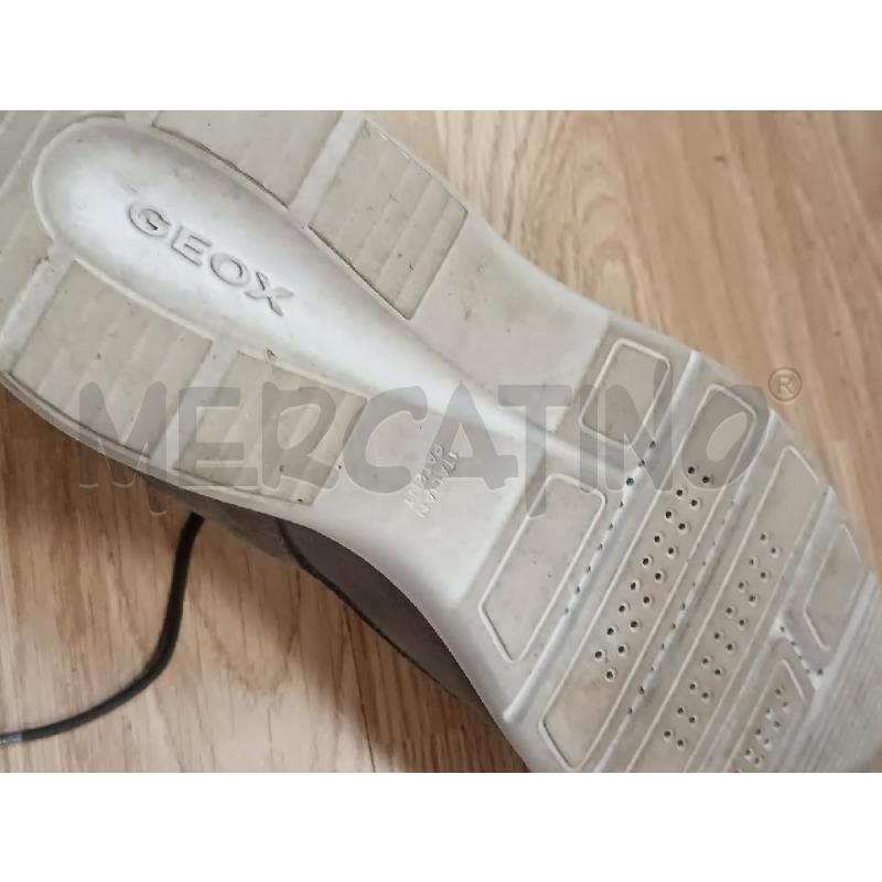 SCARPE UOMO GEOX TESSUTO GRIGIO  | Mercatino dell'Usato Torino tenivelli 4