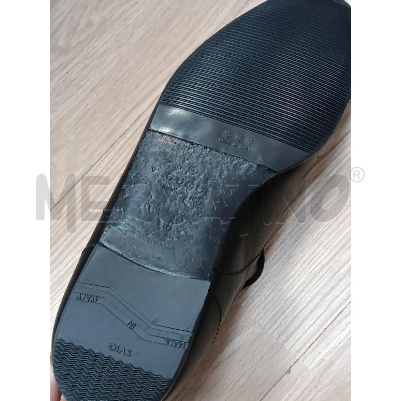 SCARPE UOMO GUCCI NERE IN PELLE  | Mercatino dell'Usato Torino tenivelli 3