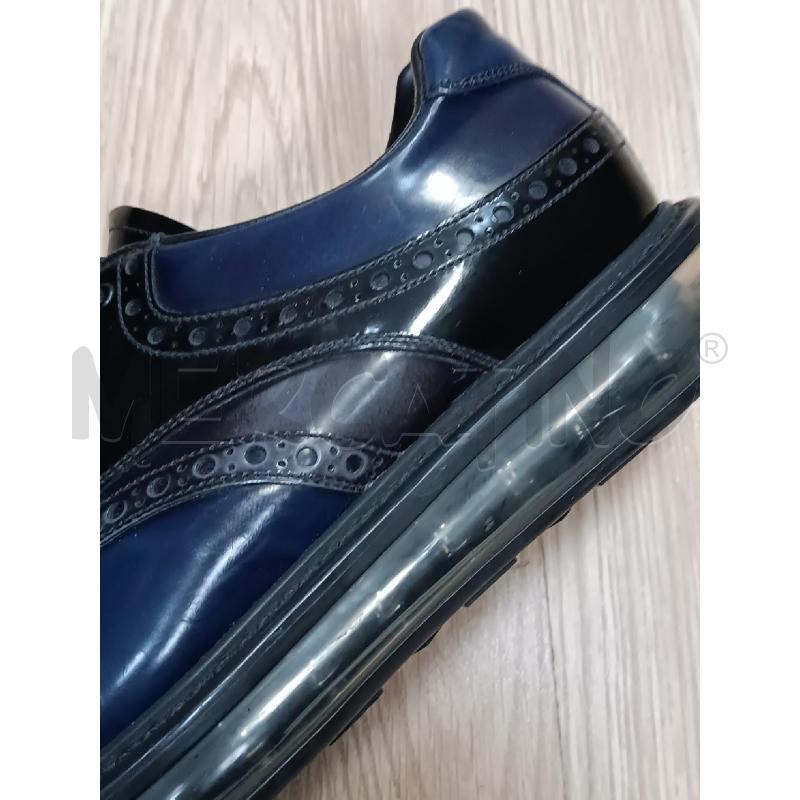 SCARPE UOMO PRADA IN PELLE BLU SUOLA TRASPARENTE  | Mercatino dell'Usato Torino tenivelli 5