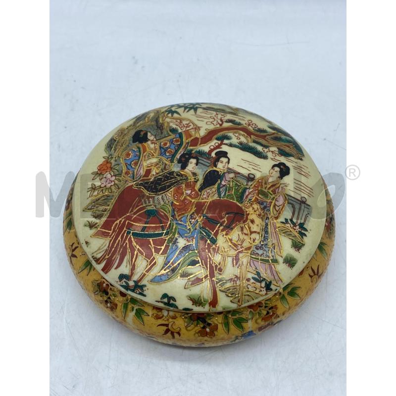 SCATOLA ROYAL SATSUMA ROTONDA DIAMETRO 12CM  | Mercatino dell'Usato Torino tenivelli 1