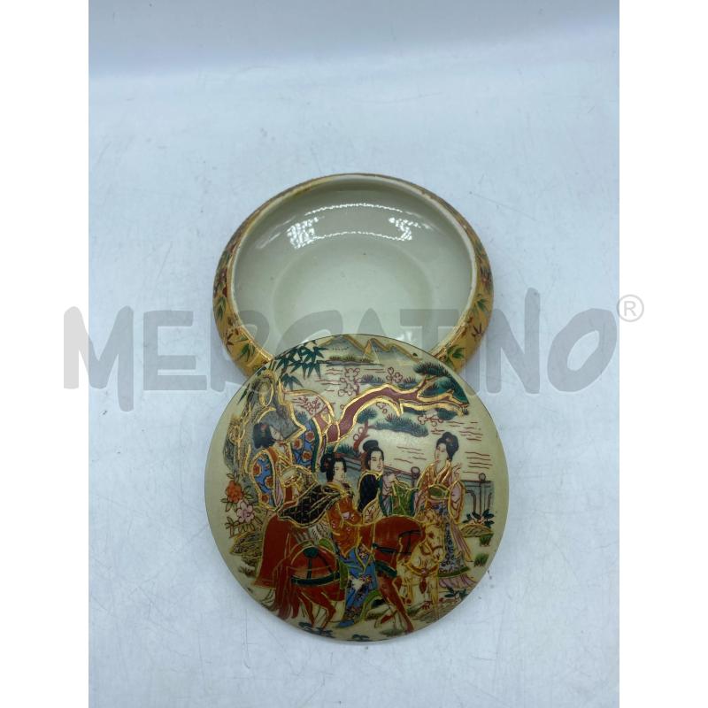 SCATOLA ROYAL SATSUMA ROTONDA DIAMETRO 12CM  | Mercatino dell'Usato Torino tenivelli 2