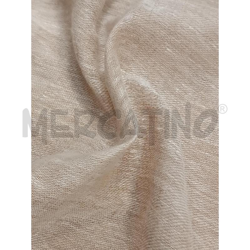 SCIARPA DONNA MISSONI PURO LINO BEIGE AZZURA  | Mercatino dell'Usato Torino tenivelli 3