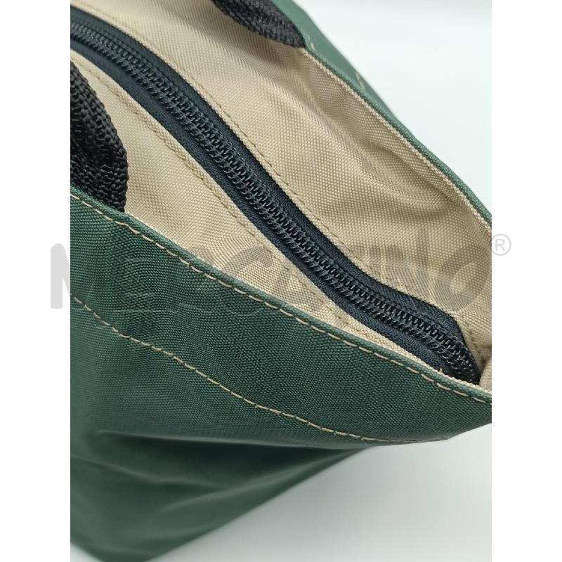 SHOPPER HERVE CHAPERLIER VERDE BEIGE  | Mercatino dell'Usato Torino tenivelli 3