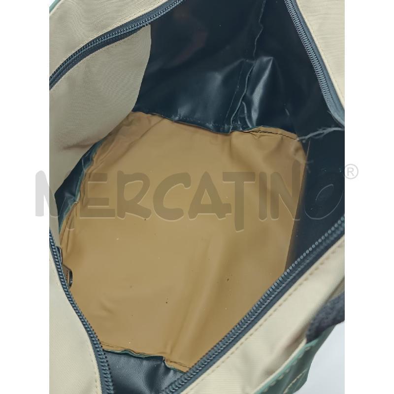 SHOPPER HERVE CHAPERLIER VERDE BEIGE  | Mercatino dell'Usato Torino tenivelli 4