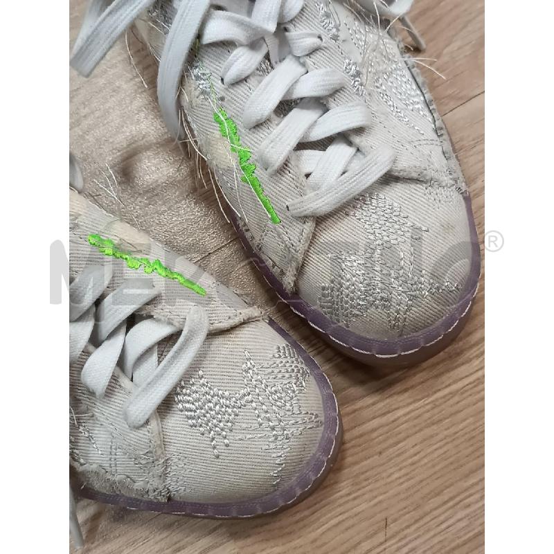SNEAKERS DONNA ADIDAS BIANCO PANNA FILI  | Mercatino dell'Usato Torino tenivelli 3