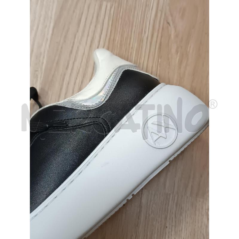 SNEAKERS DONNA ARMANI EXCHANGE NERE PLATEAU BIANCO  | Mercatino dell'Usato Torino tenivelli 2