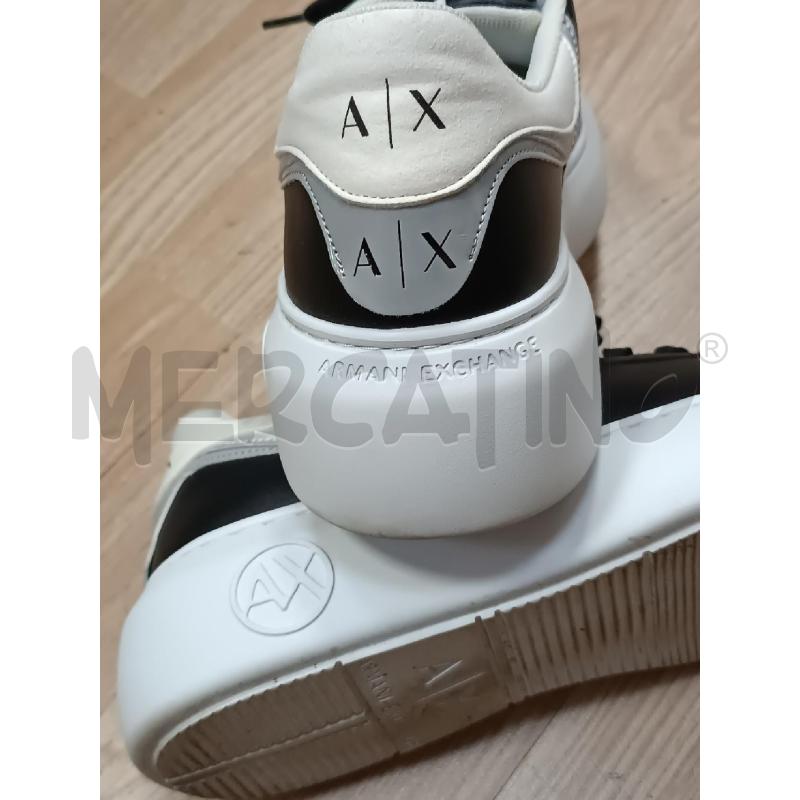 SNEAKERS DONNA ARMANI EXCHANGE NERE PLATEAU BIANCO  | Mercatino dell'Usato Torino tenivelli 5