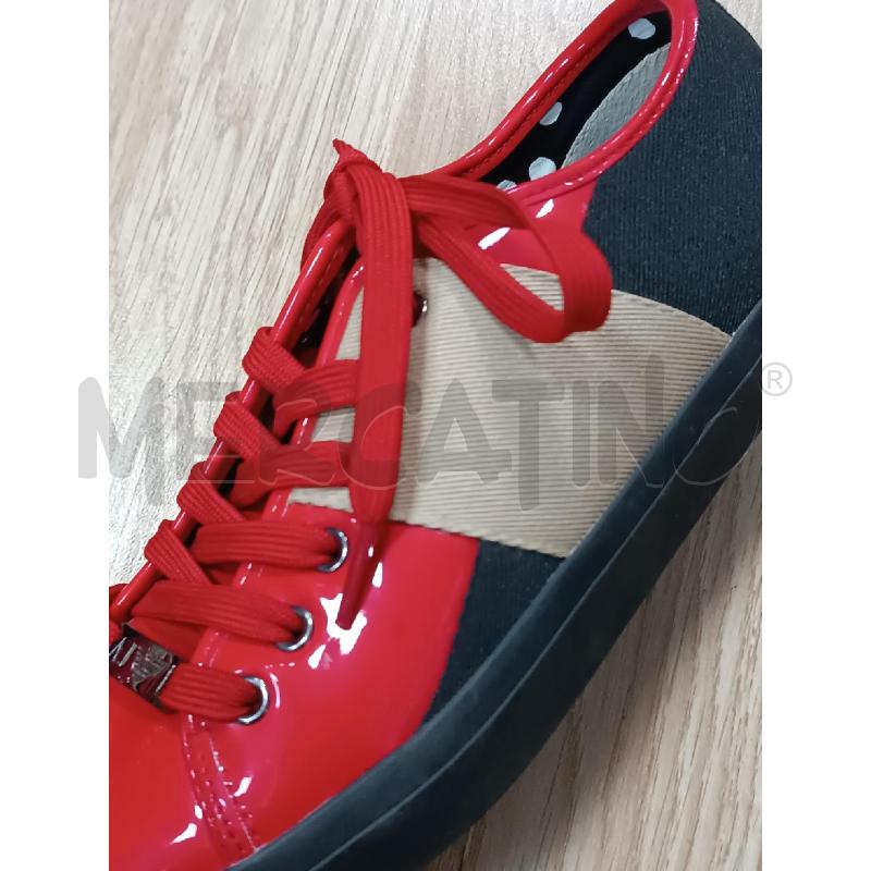 SNEAKERS DONNA ARMANI JEANS VERNICE NERA  | Mercatino dell'Usato Torino tenivelli 2