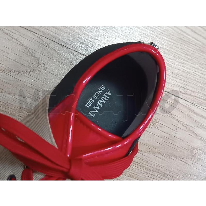 SNEAKERS DONNA ARMANI JEANS VERNICE NERA  | Mercatino dell'Usato Torino tenivelli 4