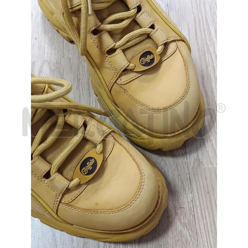 SNEAKERS DONNA BUFFALO LONDON MARRONE  | Mercatino dell'Usato Torino tenivelli 3