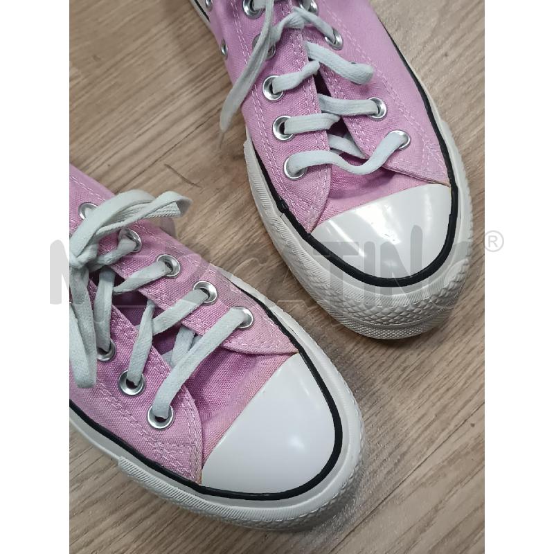 SNEAKERS DONNA CONVERSE BASSE A ZEPPA ROSA  | Mercatino dell'Usato Torino tenivelli 3