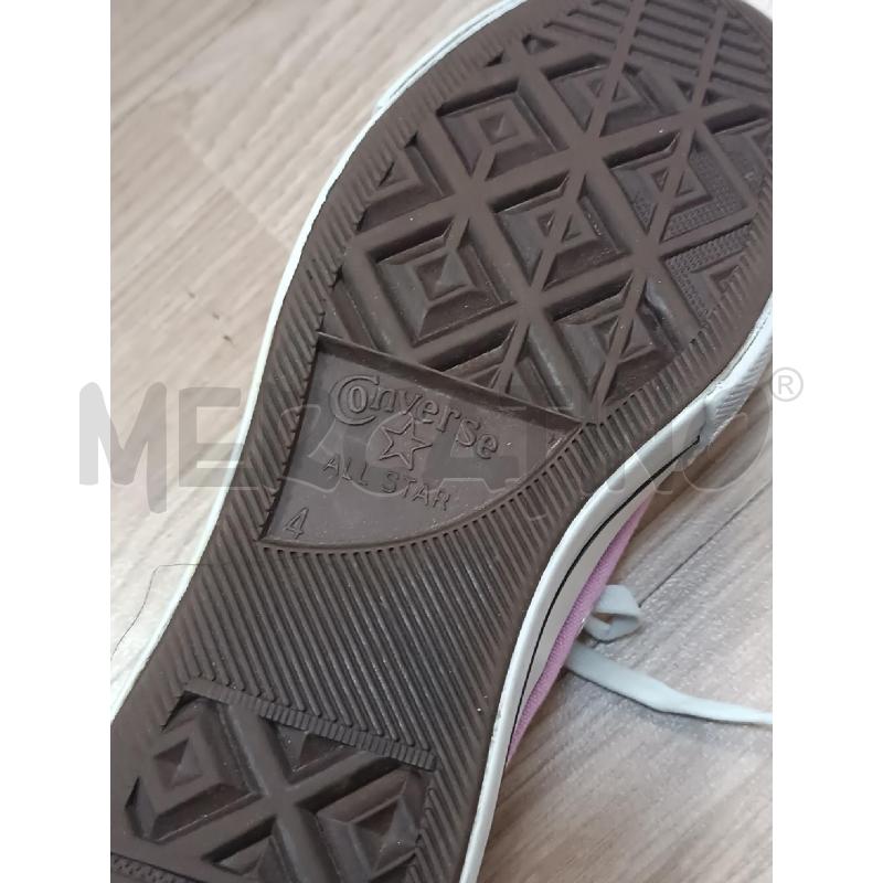 SNEAKERS DONNA CONVERSE BASSE A ZEPPA ROSA  | Mercatino dell'Usato Torino tenivelli 4