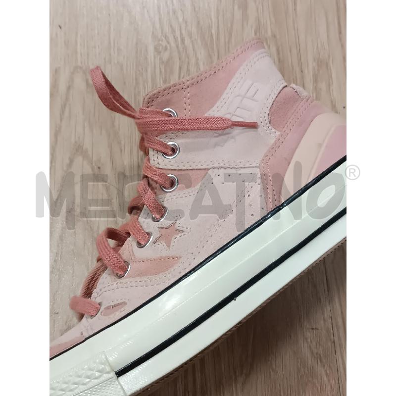 SNEAKERS DONNA CONVERSE SCAMOSCIATE ROSA CIPRIA | Mercatino dell'Usato Torino tenivelli 3