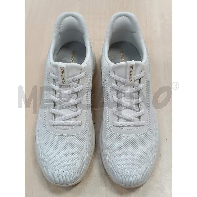 SNEAKERS DONNA GEOX BIANCHE SPHERICA | Mercatino dell'Usato Torino tenivelli 1