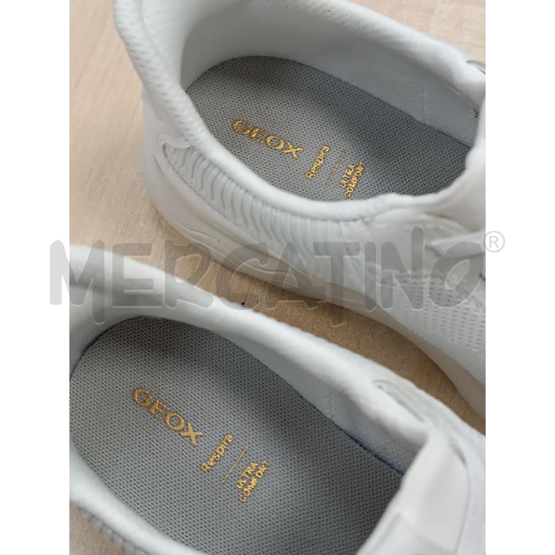 SNEAKERS DONNA GEOX BIANCHE SPHERICA | Mercatino dell'Usato Torino tenivelli 2