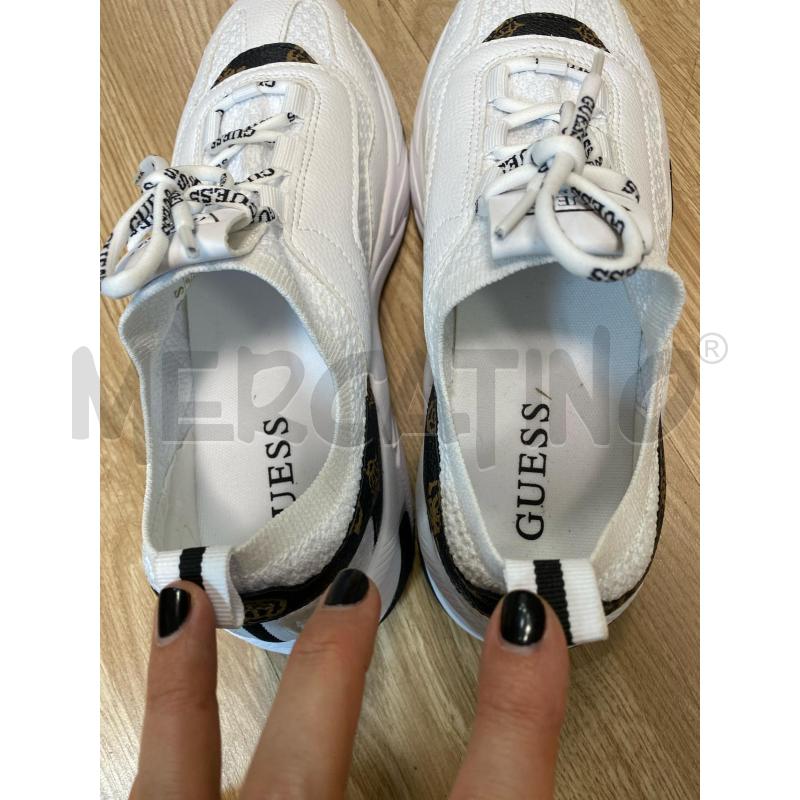 SNEAKERS DONNA GUESS BIANCHI  | Mercatino dell'Usato Torino tenivelli 4