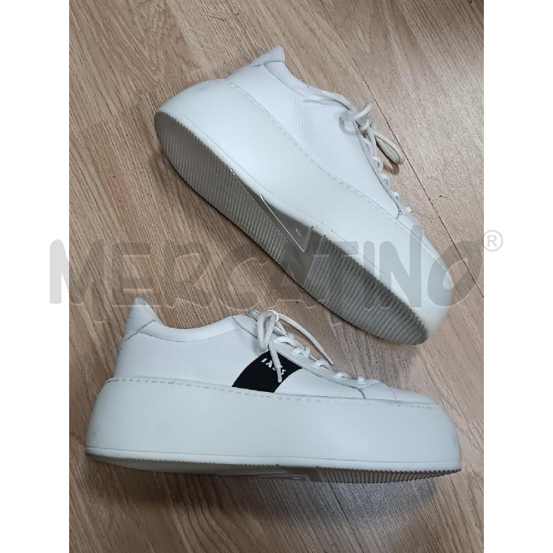 SNEAKERS DONNA IXOS PELLE BIANCA  | Mercatino dell'Usato Torino tenivelli 2