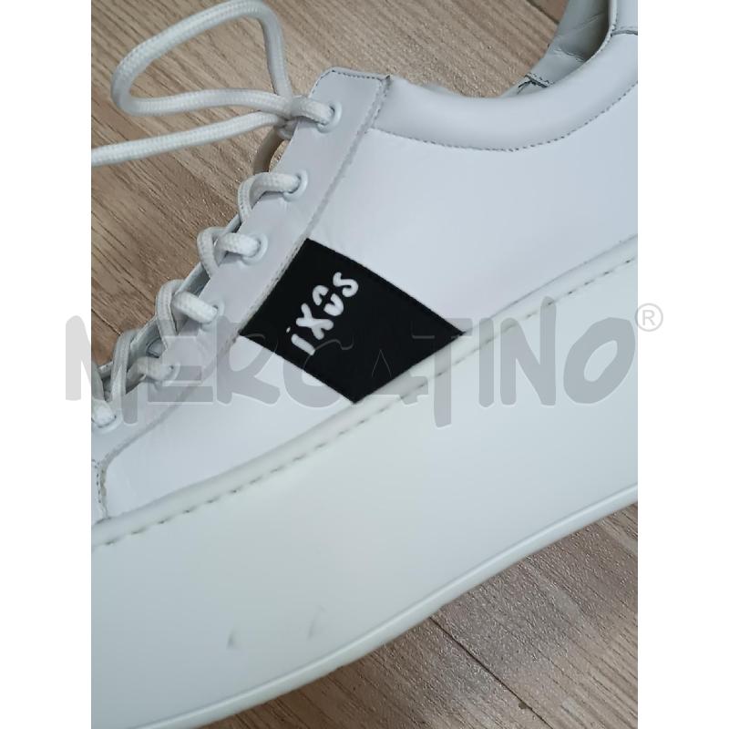 SNEAKERS DONNA IXOS PELLE BIANCA  | Mercatino dell'Usato Torino tenivelli 3