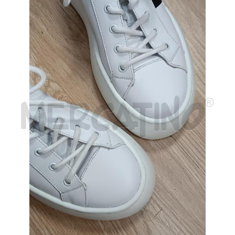 SNEAKERS DONNA IXOS PELLE BIANCA  | Mercatino dell'Usato Torino tenivelli 4