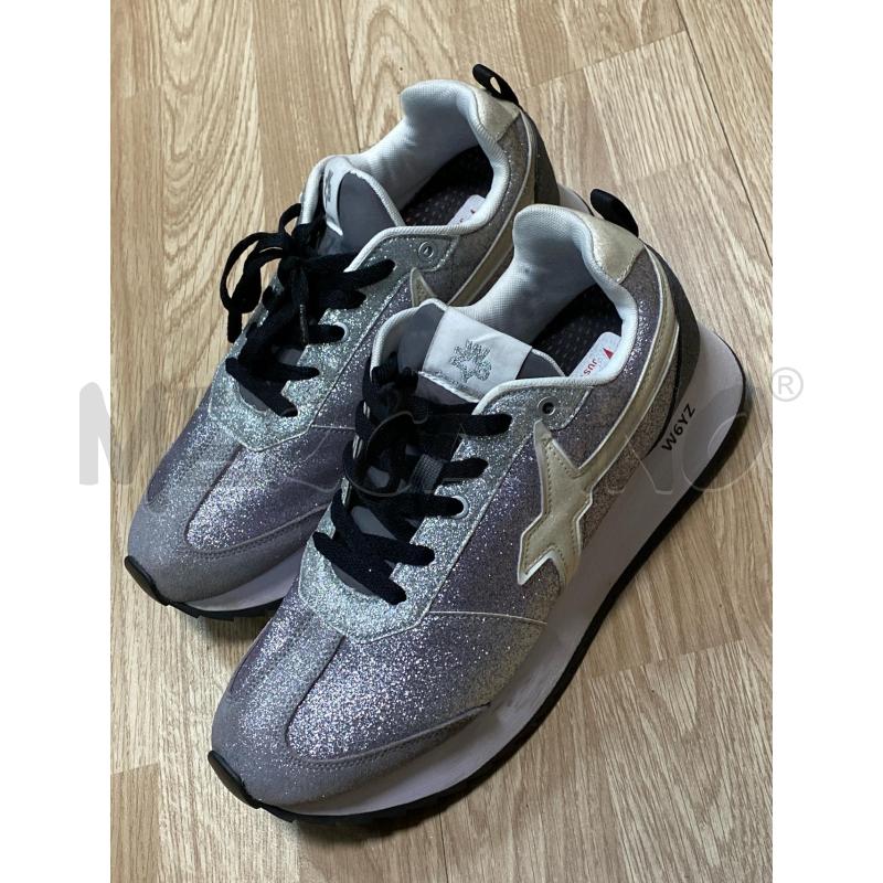 SNEAKERS DONNA JUST SAY WIZZ ARGENTATE  | Mercatino dell'Usato Torino tenivelli 1