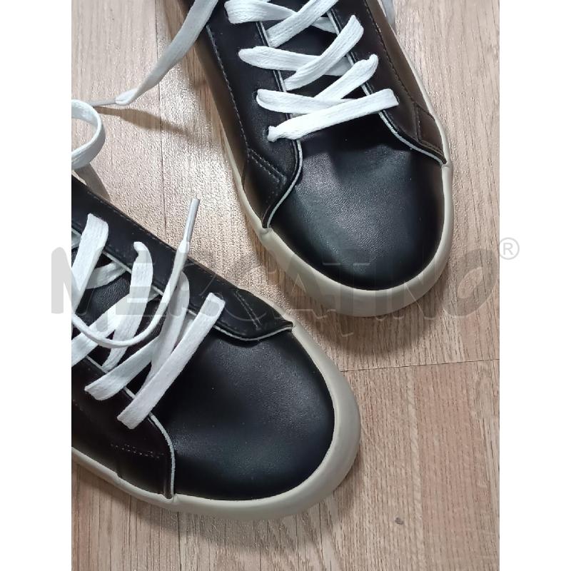SNEAKERS DONNA LE TEMPS DES CERISES NERO INSERTO BIANCO  | Mercatino dell'Usato Torino tenivelli 5