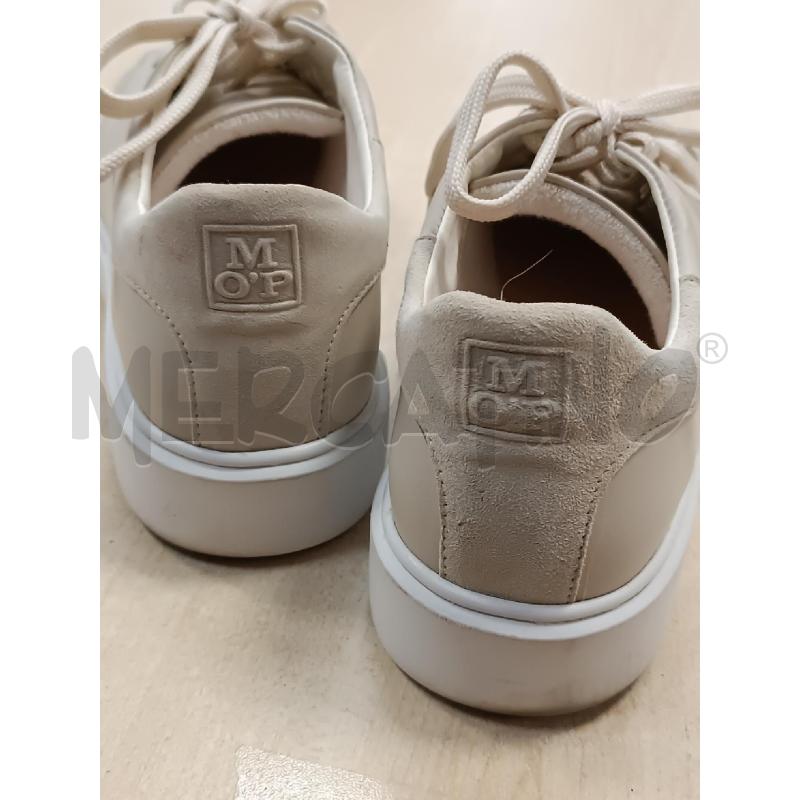 SNEAKERS DONNA MARC O'POLO BEIGE BIANCHI VERA PELLE | Mercatino dell'Usato Torino tenivelli 3