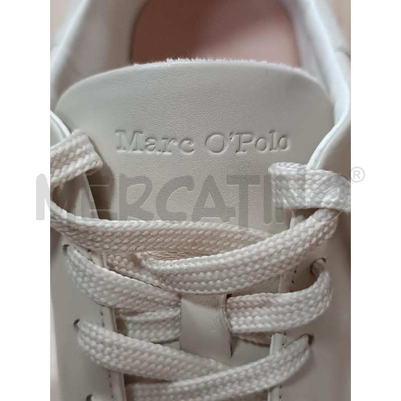 SNEAKERS DONNA MARC O'POLO BEIGE BIANCHI VERA PELLE | Mercatino dell'Usato Torino tenivelli 4