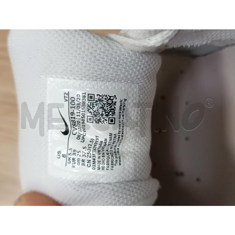 SNEAKERS DONNA NIKE ROSANTICO E BIANCO  | Mercatino dell'Usato Torino tenivelli 5
