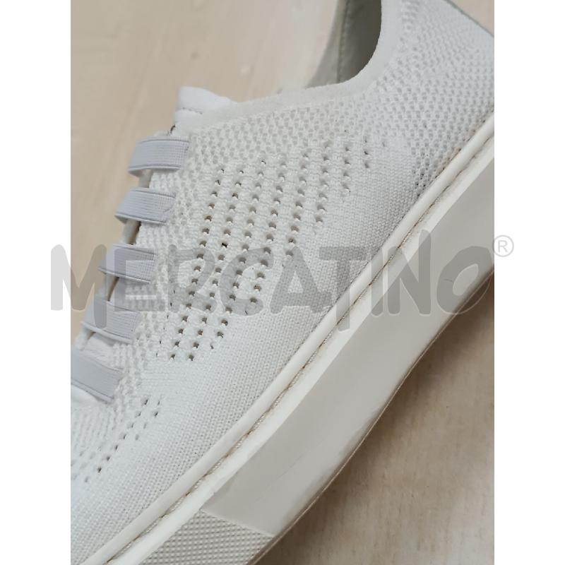 SNEAKERS DONNA PEDRO MIRALLES BIANCO TESSUTO TRAFORATO  | Mercatino dell'Usato Torino tenivelli 3