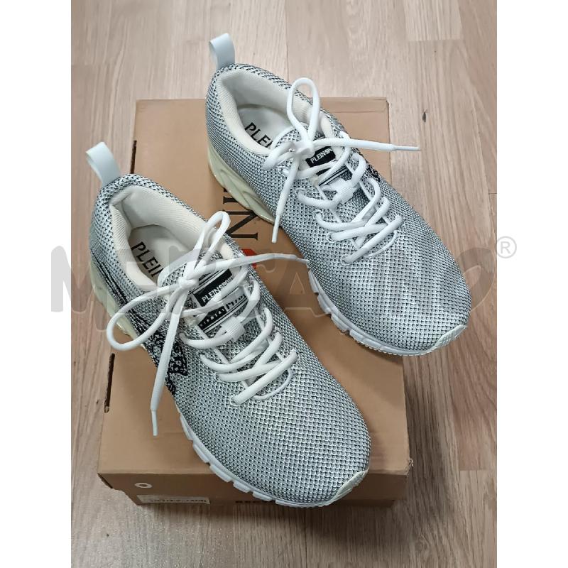 SNEAKERS DONNA PLEIN SPORT BIANCHE GRIGIE  | Mercatino dell'Usato Torino tenivelli 1