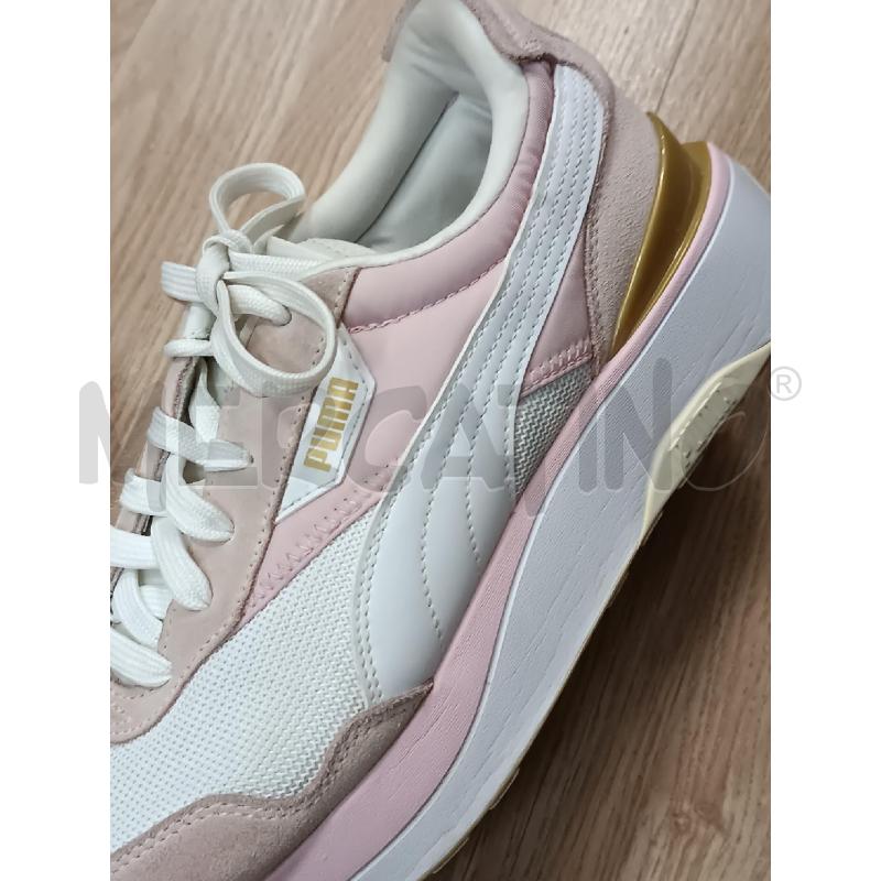 SNEAKERS DONNA PUMA BIANCHE E ROSA A ZEPPA  | Mercatino dell'Usato Torino tenivelli 2