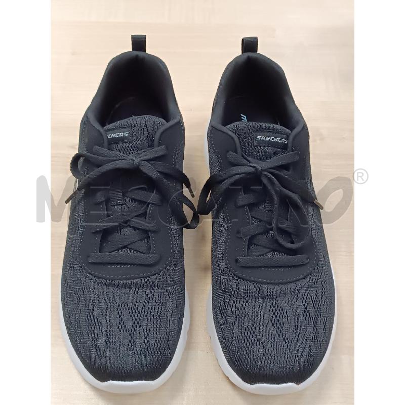 SNEAKERS DONNA SKETCHERS NERE BIANCHE  | Mercatino dell'Usato Torino tenivelli 1