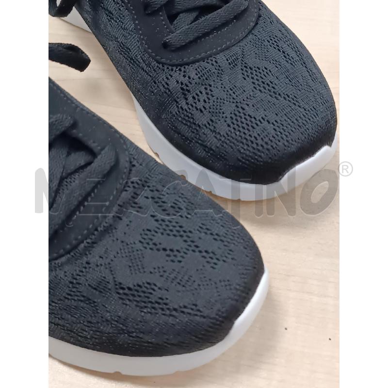 SNEAKERS DONNA SKETCHERS NERE BIANCHE  | Mercatino dell'Usato Torino tenivelli 3