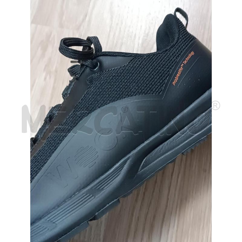 SNEAKERS DONNA WOCK NERO SCRITTA ARANCIONE  | Mercatino dell'Usato Torino tenivelli 4