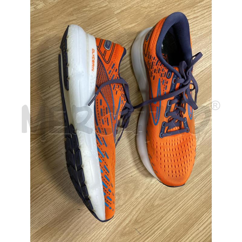 SNEAKERS UOMO BROOKS CUSHION ARANCIONE  | Mercatino dell'Usato Torino tenivelli 2