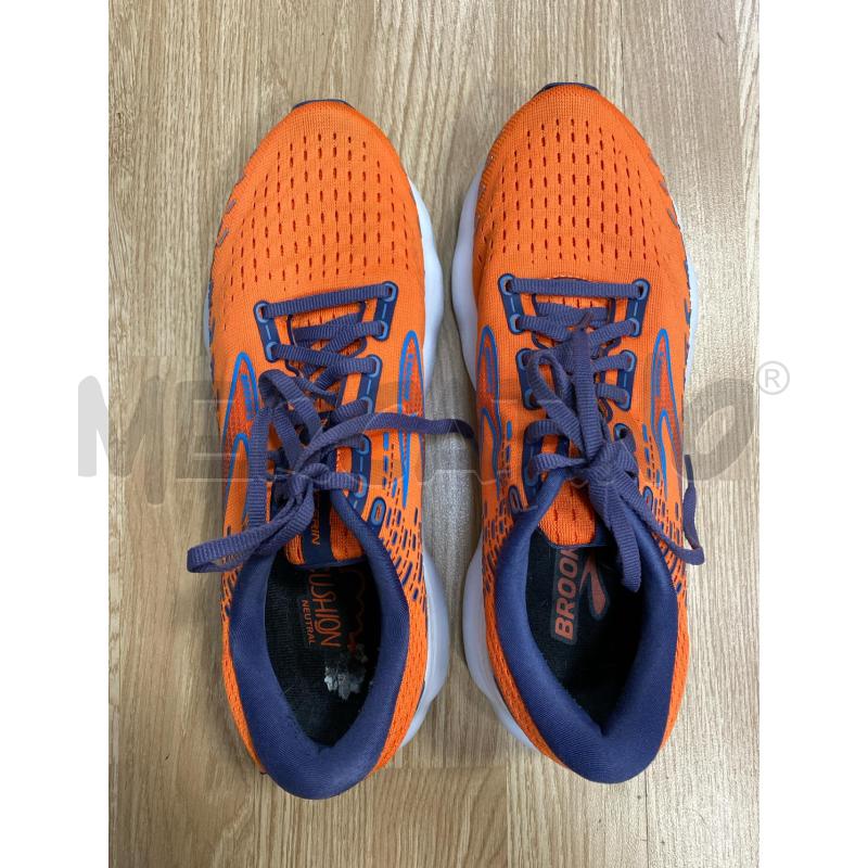 SNEAKERS UOMO BROOKS CUSHION ARANCIONE  | Mercatino dell'Usato Torino tenivelli 4