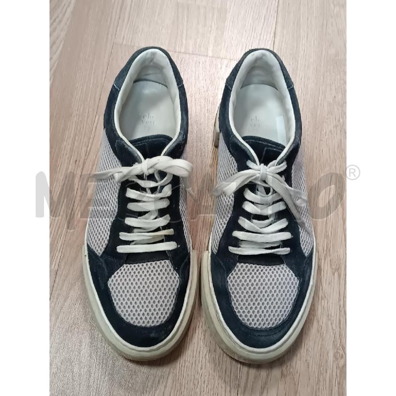 SNEAKERS UOMO ELEVENTY SCAMOSCIATE BLUNOTTE E GRIGIE  | Mercatino dell'Usato Torino tenivelli 1