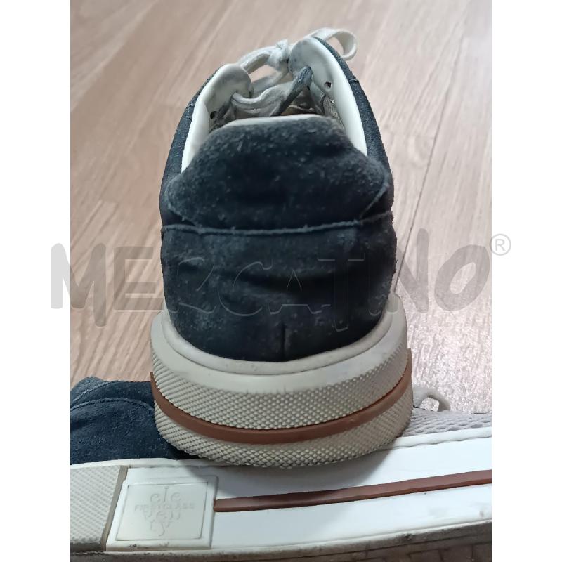 SNEAKERS UOMO ELEVENTY SCAMOSCIATE BLUNOTTE E GRIGIE  | Mercatino dell'Usato Torino tenivelli 5