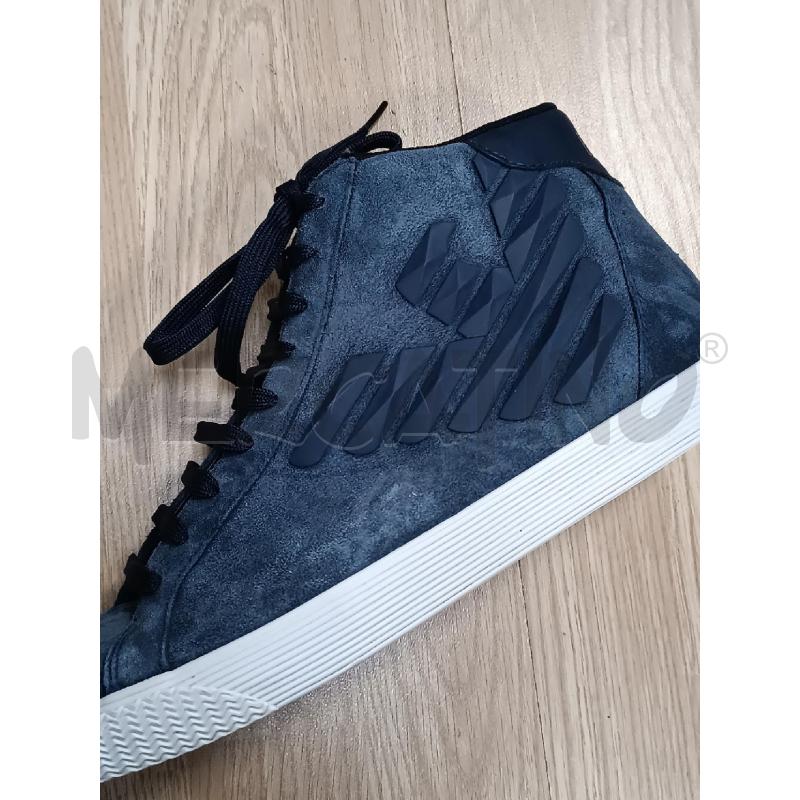 SNEAKERS UOMO EMPORIO ARMANI SCAMOSCIATO BLU | Mercatino dell'Usato Torino tenivelli 2