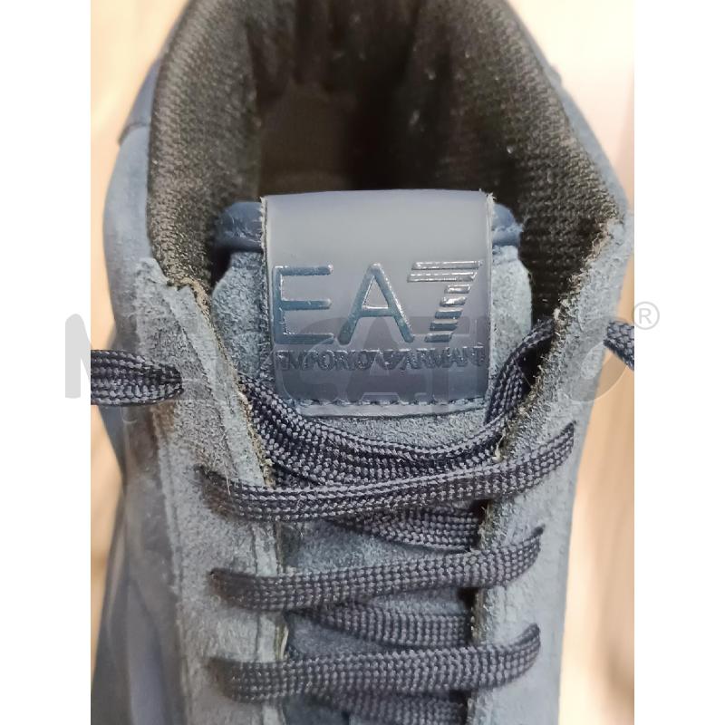 SNEAKERS UOMO EMPORIO ARMANI SCAMOSCIATO BLU | Mercatino dell'Usato Torino tenivelli 4