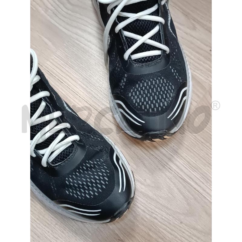 SNEAKERS UOMO MBT NERE BIANCHE SUOLA ROTONDA  | Mercatino dell'Usato Torino tenivelli 3