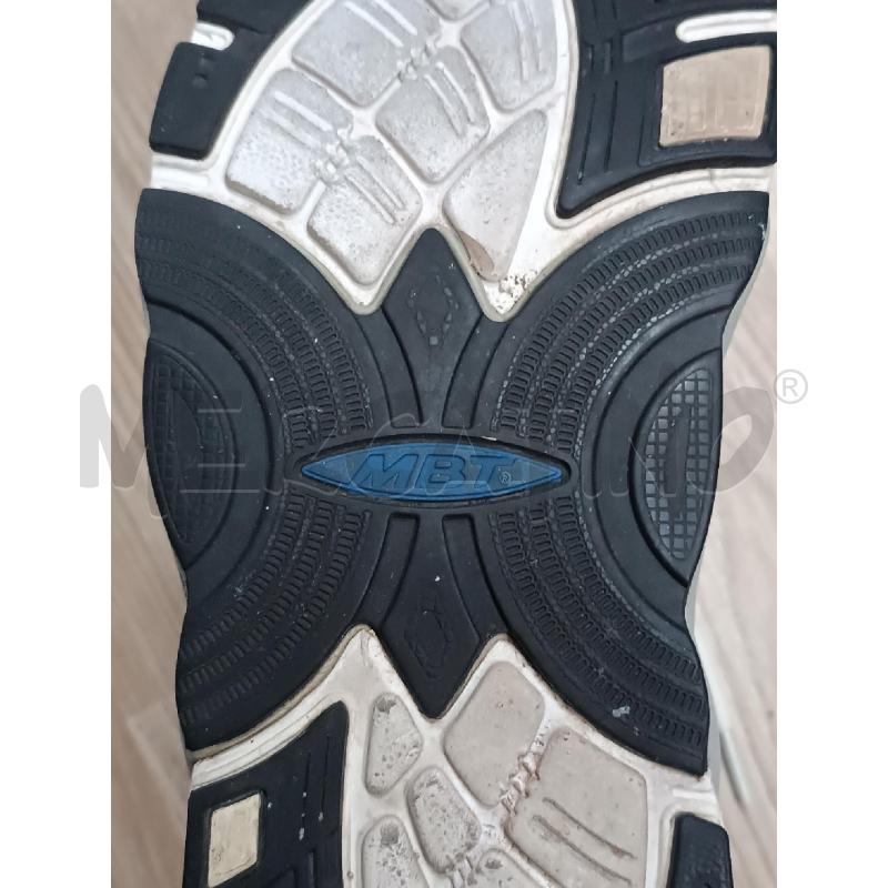 SNEAKERS UOMO MBT NERE BIANCHE SUOLA ROTONDA  | Mercatino dell'Usato Torino tenivelli 4