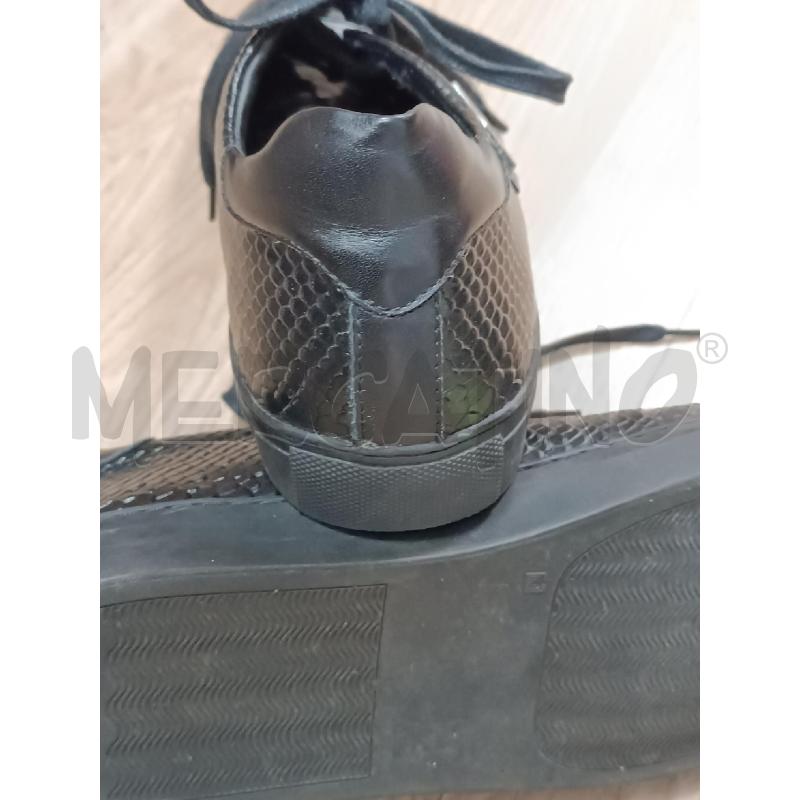 SNEAKERS UOMO NERE PHILIPP PLEIN EFFETTO RETTILE  | Mercatino dell'Usato Torino tenivelli 5
